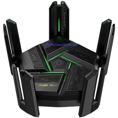 Router Wi-Fi 7 RG-EW7200BE PRO – Tốc Độ 7200Mbps, 9 Ăng-ten, Mesh 5 Thiết Bị