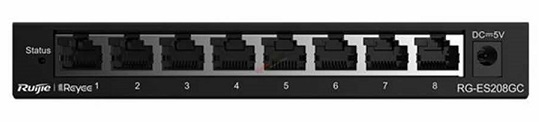 Switch Ruijie RG-ES208GC 8 Cổng Gigabit Quản Lý Đám Mây Không PoE