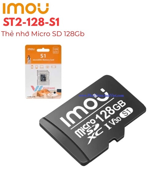 Thẻ Nhớ Micro SD 128GB IMOU ST2-128-S1 Chính Hãng Cho Camera Giám Sát