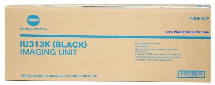 Trống Màu Đen IU313K (A0DE03F) Cho Máy Konica Minolta C353/C353P – In 120.000 Trang