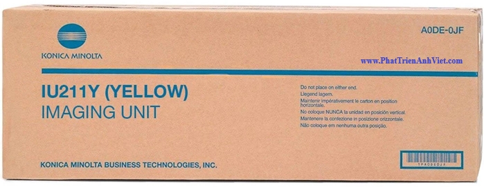 Trống Màu Vàng IU211Y (A0DE06F) Cho Máy Konica Minolta C203/C253 – In 55K–75K Trang