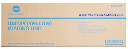 Trống Màu Vàng IU313Y (A0DE07F) Cho Máy Konica Minolta C353/C353P – In 90.000 Trang