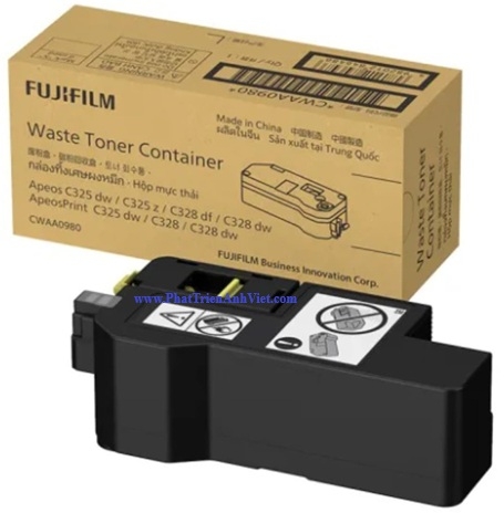 Waste Toner Container Hộp Mực Thải CWAA0980 Cho Máy In Màu FujiFilm Apeos C325dw C325z C328df C328dw ApeosPrint C325dw C328 C328dw
